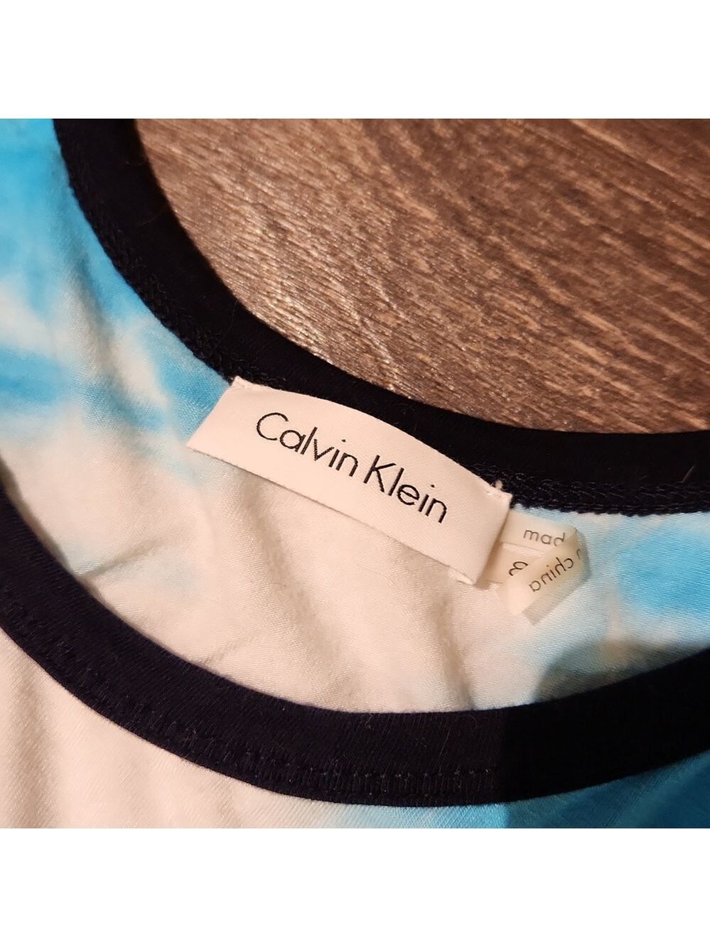 ❤️ CALVIN KLEIN TIE DYE TANK JERSEY DRESS, 8 - Picture 6 of 10